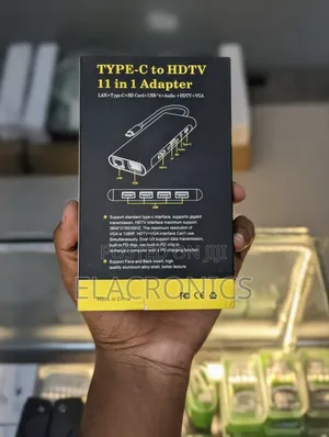 11in 1 Type C Hub Adapter | Hdmi, Vga