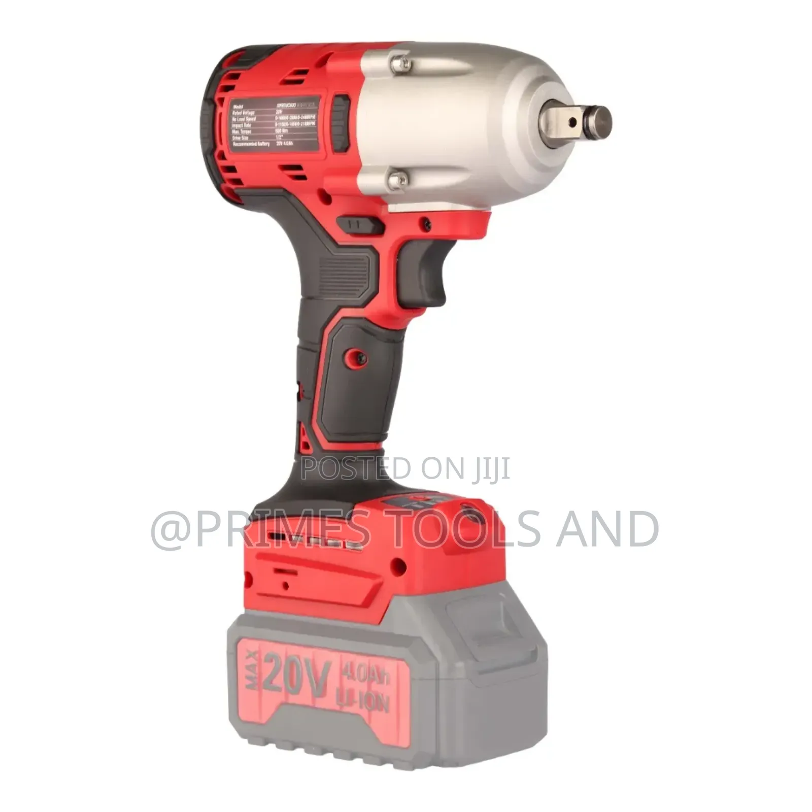 20v Cordless Impact Wrench – Powerful Electric Torque Gun