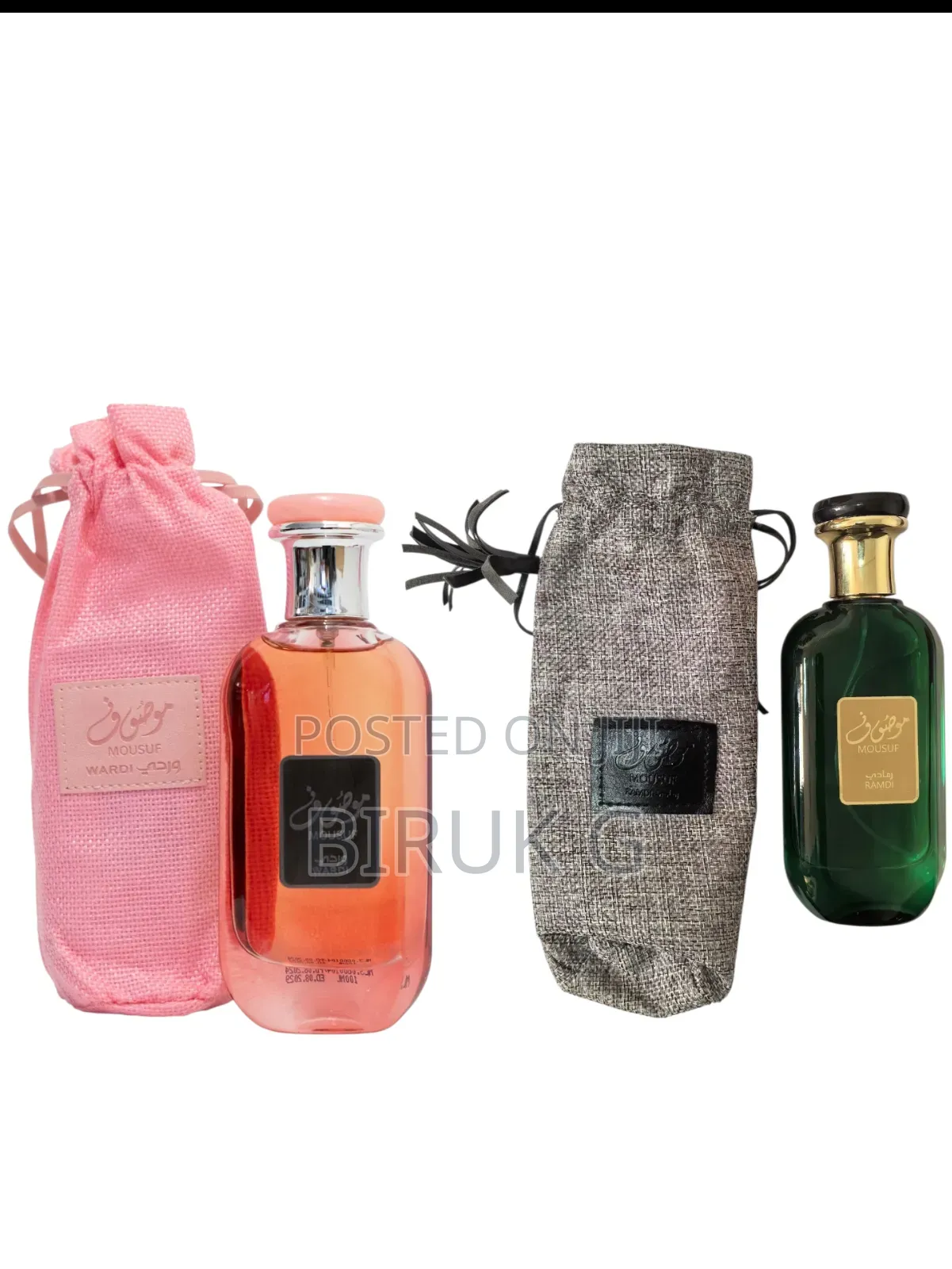 Mosuf Wardi and Remdi Perfume
