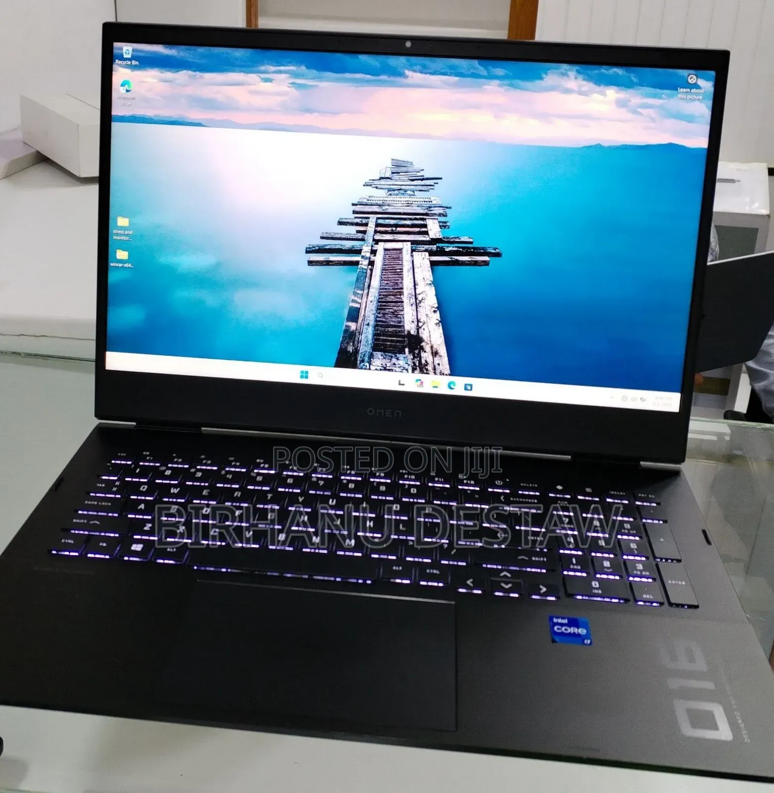 New Laptop HP Omen 16 16GB Intel Core i7 SSD 1T