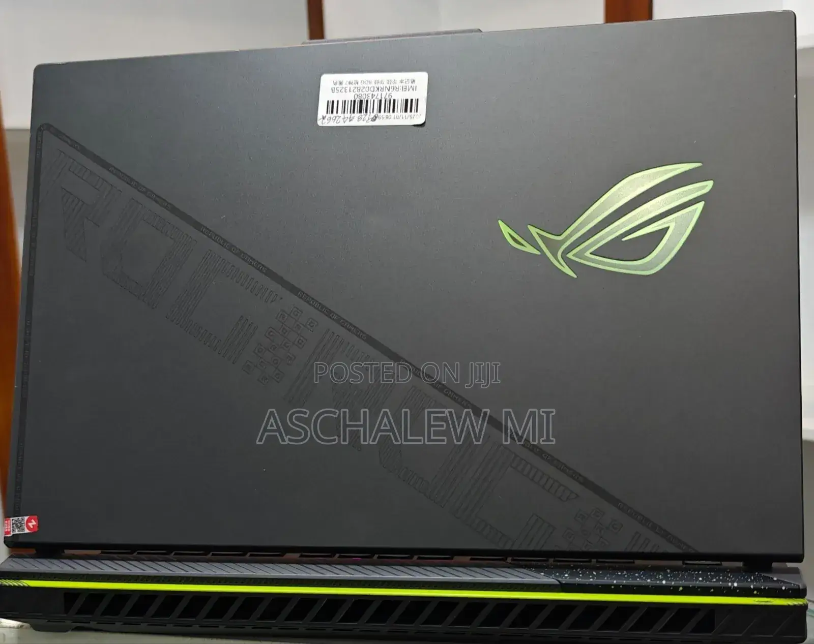 New Laptop Asus ROG Strix G16 G614 16GB Intel Core i9 SSD 1T