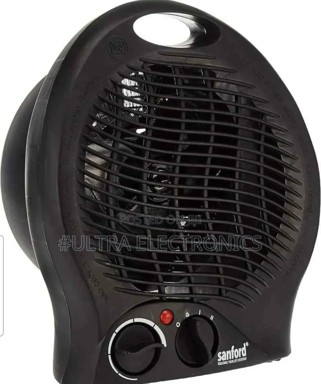 Sanford Room Heater. It Features Dual Power Settings of 1000w
