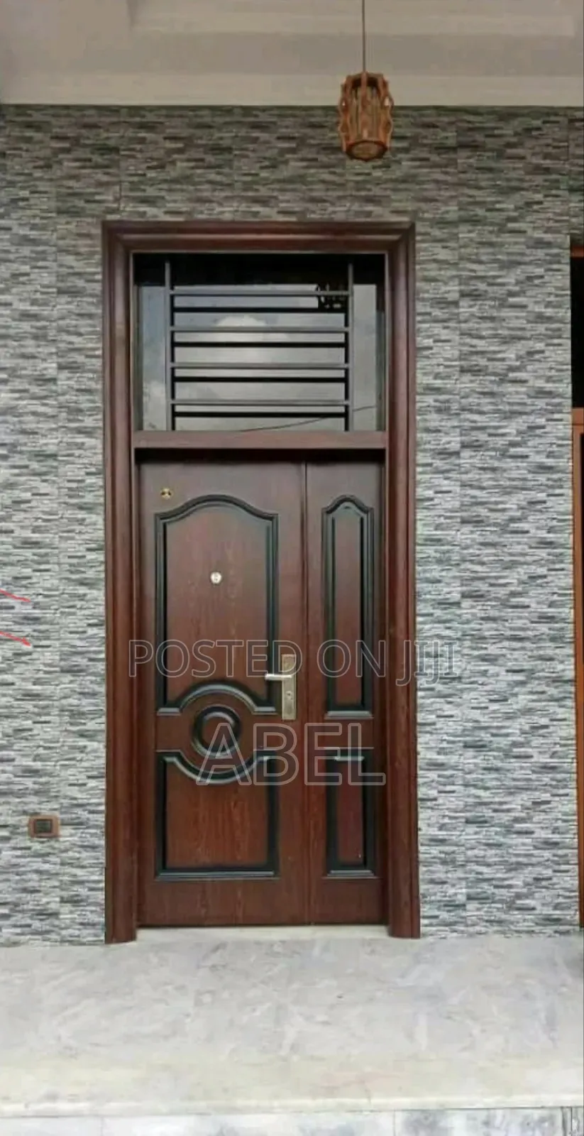ከፍተኛ ሎክ ያለው የብረት Victor Door