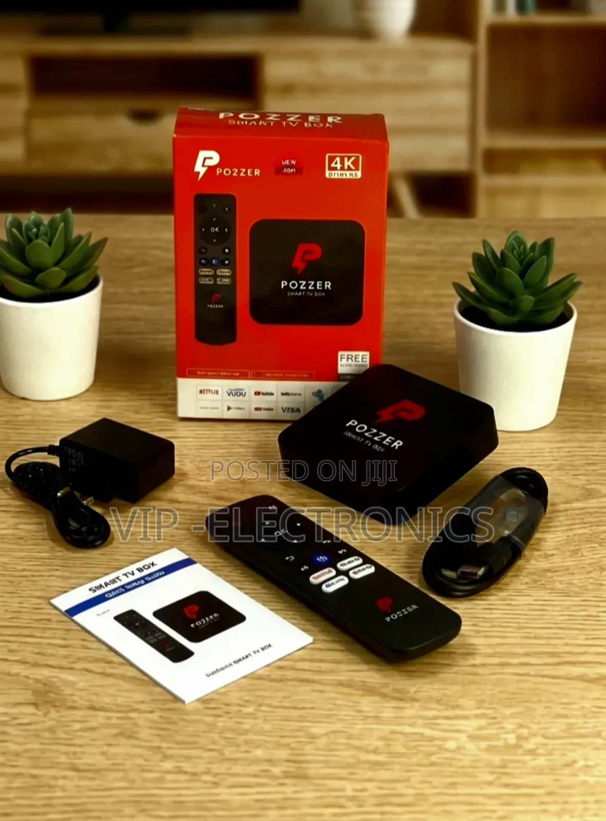 Pozzer Smart Tv Box Unboxing ​This High-angle Shot Pozzer