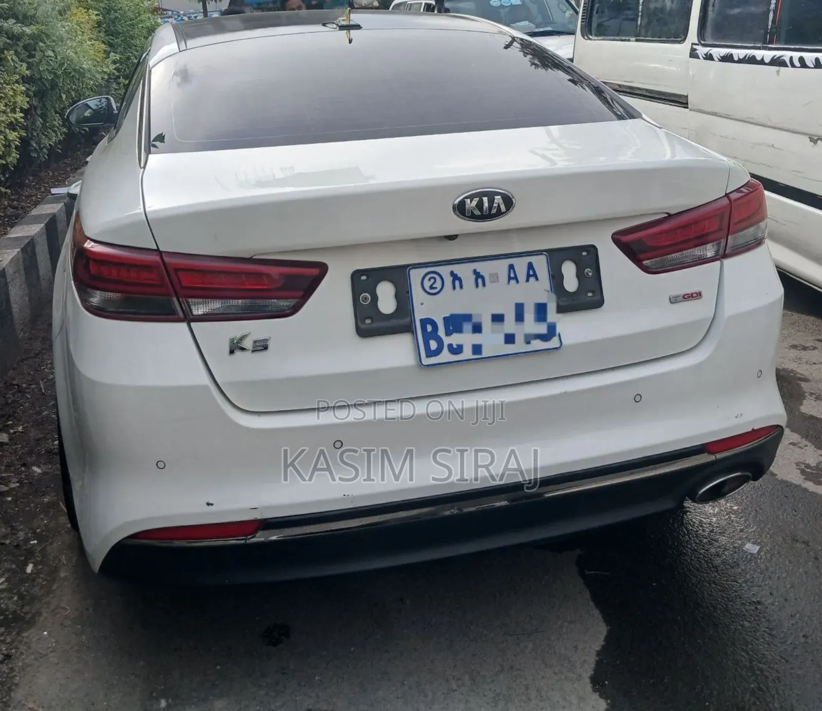 Kia K5 2.0 T-GDI 2017 White