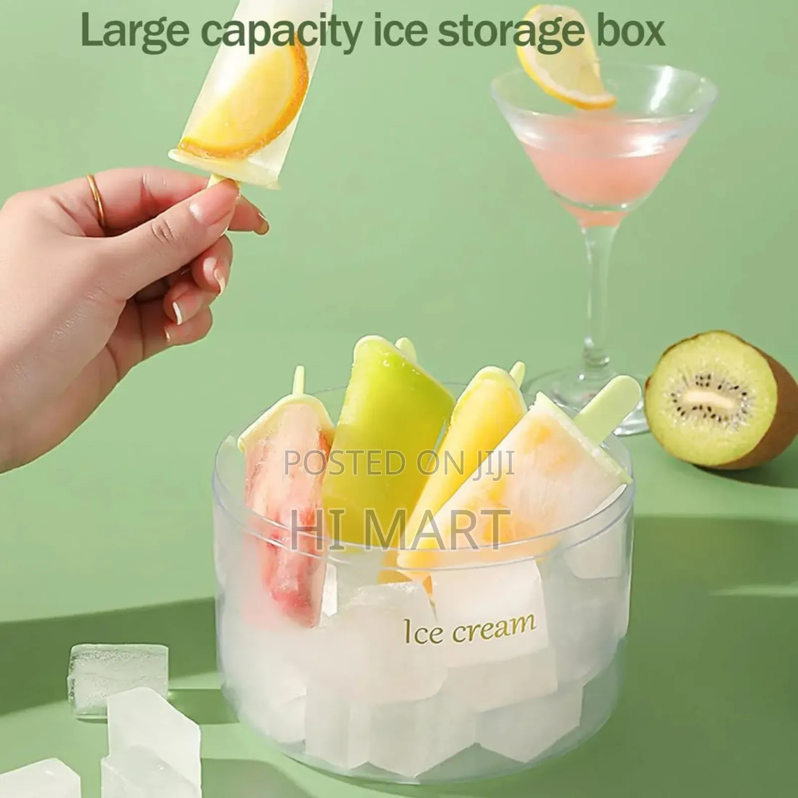 8 Set Reusable Ice Cream Molds