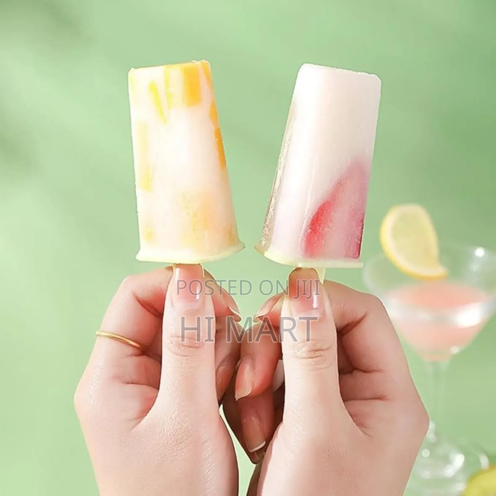 8 Set Reusable Ice Cream Molds