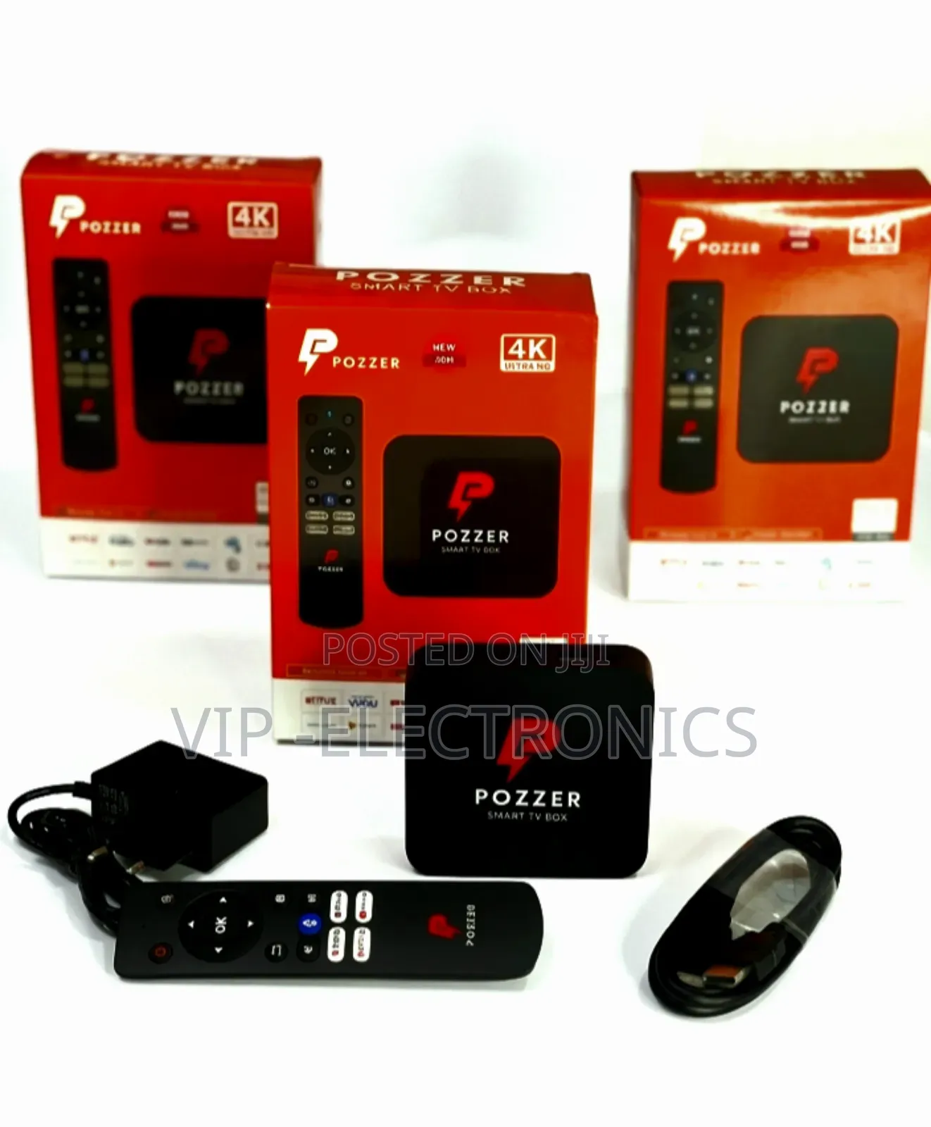 Pozzer Smart Tv Box Unboxing ​This High-angle Shot Pozzer