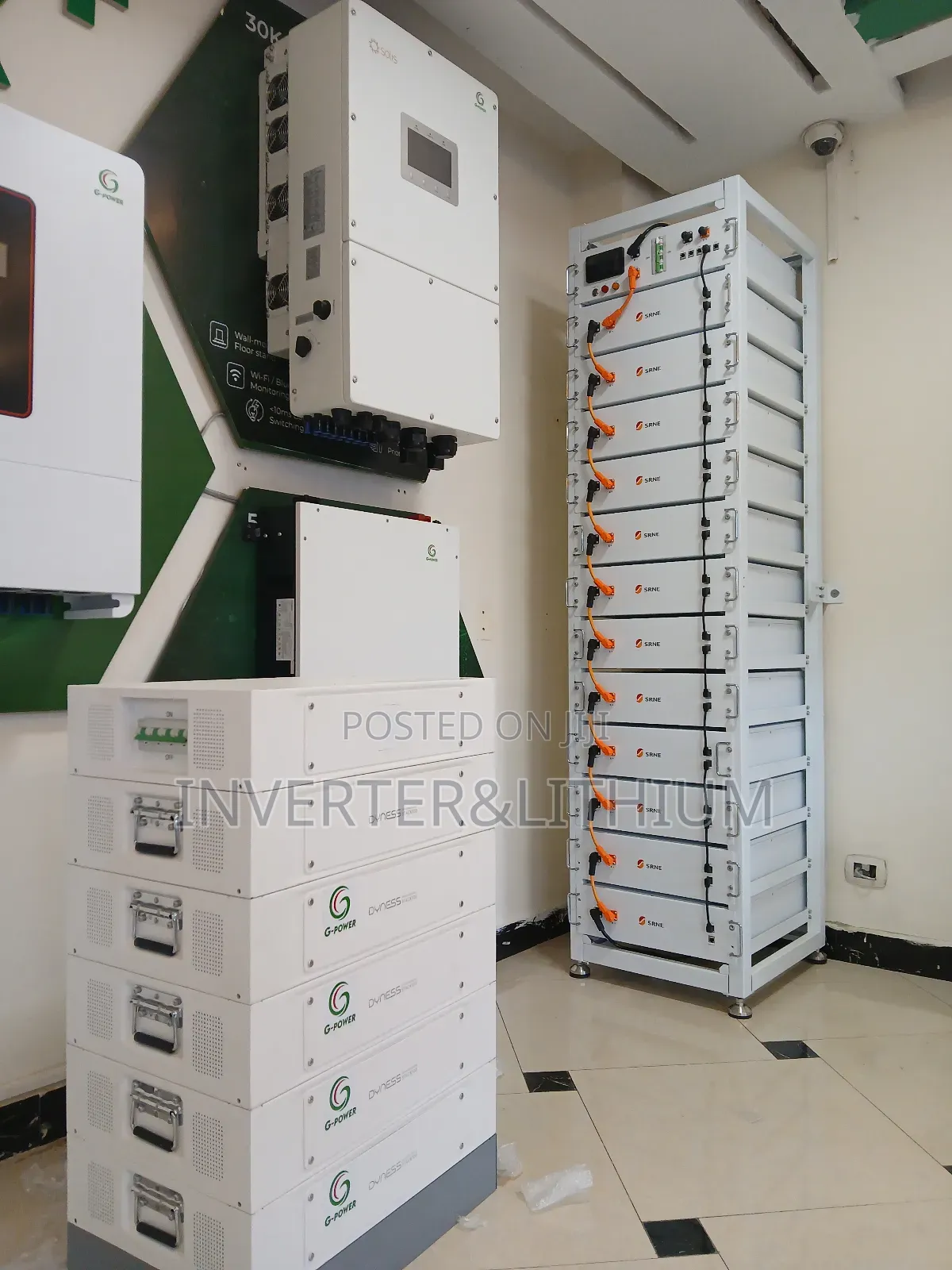 Solar Generator/Solar Hybrid Inverter Lithium Ion Battery