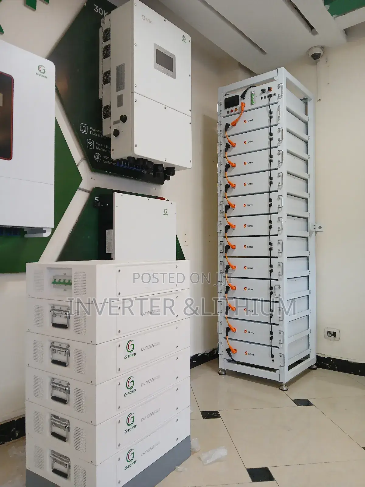 Solar Generator/Solar Hybrid Inverter Lithium Ion Battery