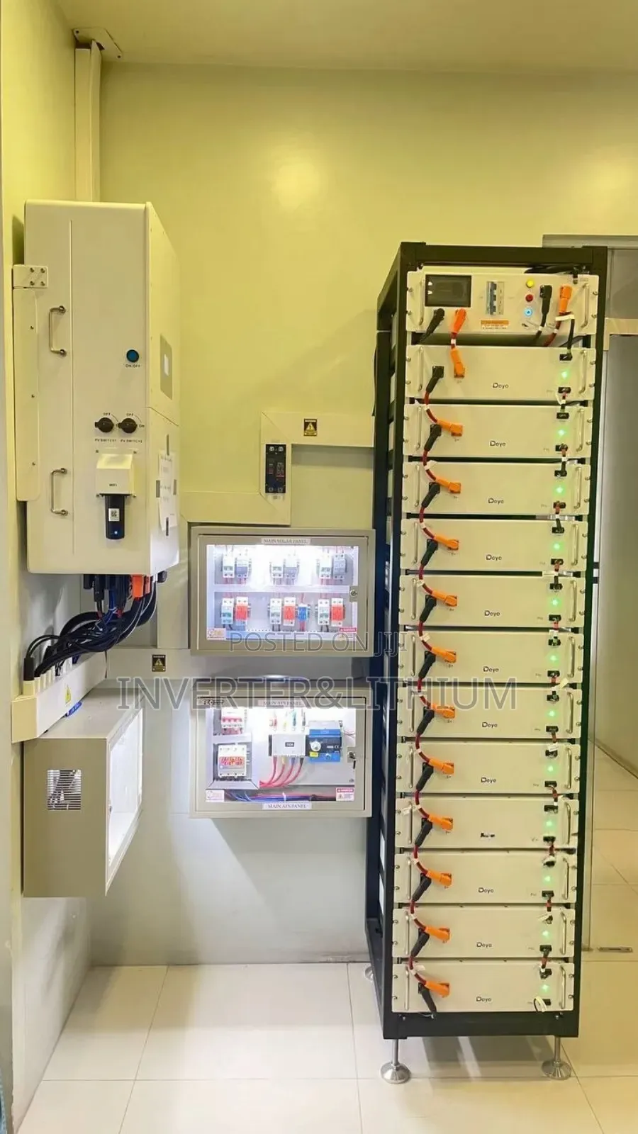Solar Generator/Solar Hybrid Inverter Lithium Ion Battery