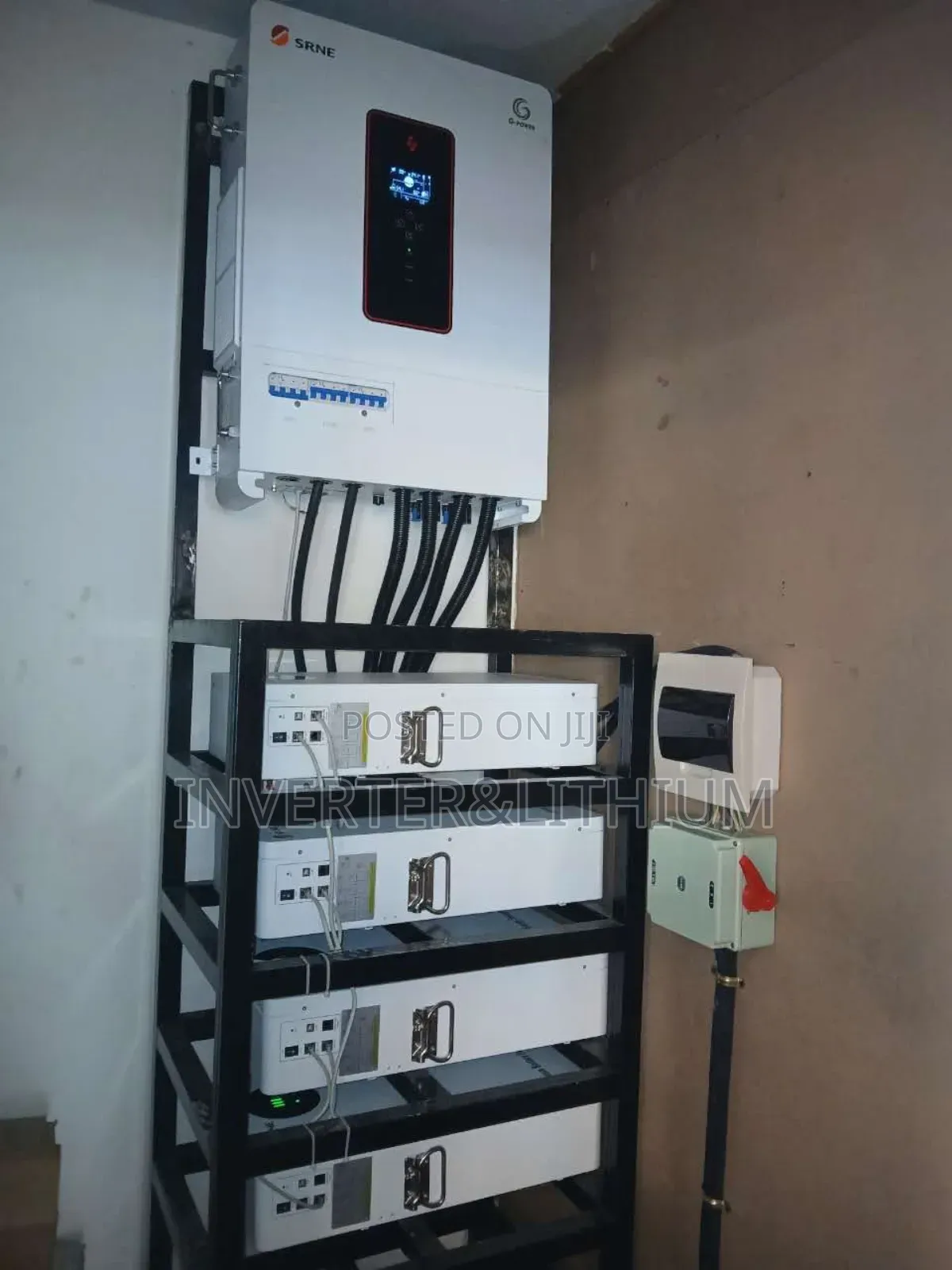 Solar Generator/Solar Hybrid Inverter Lithium Ion Battery