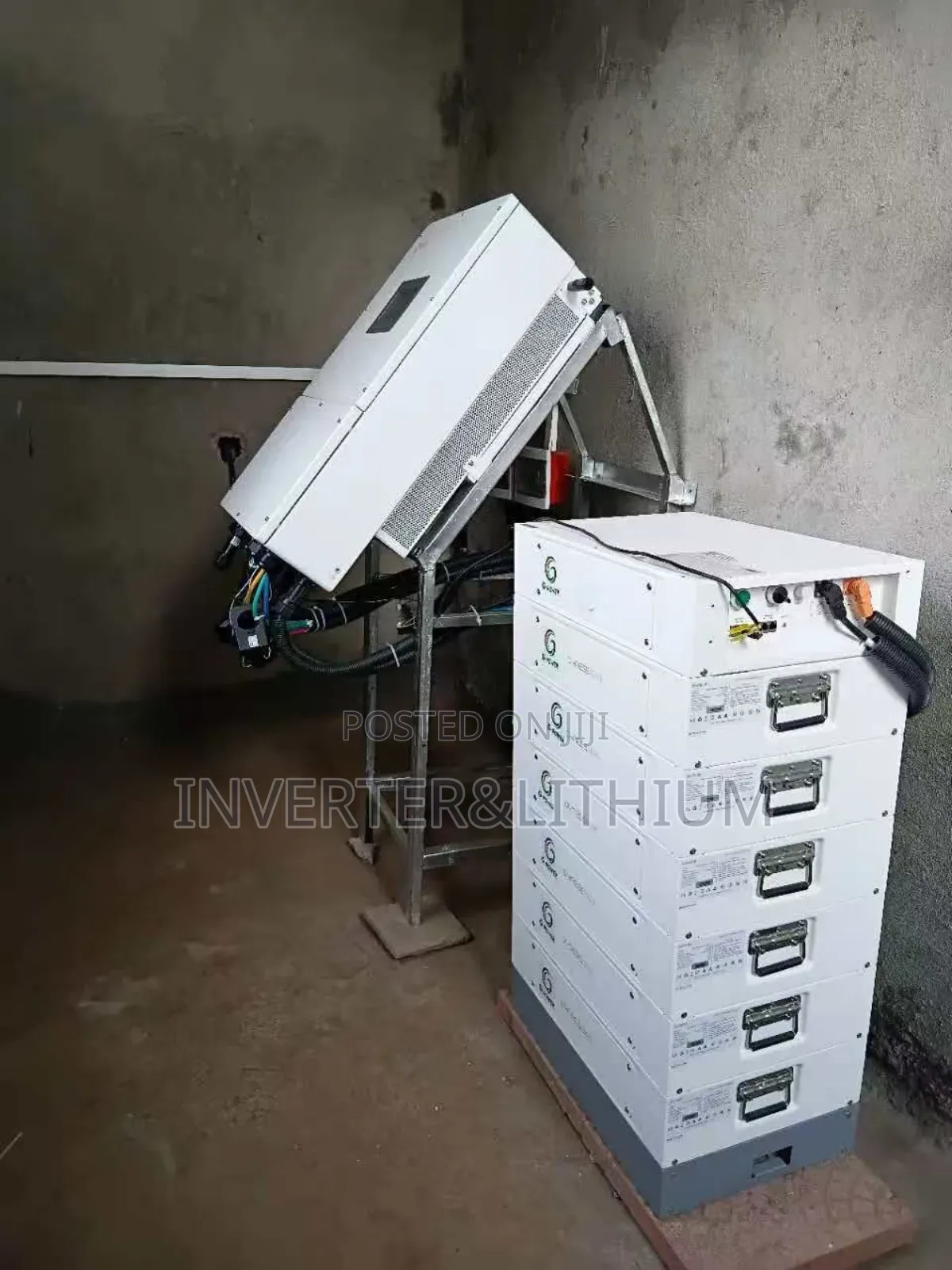 Solar Generator/Solar Hybrid Inverter Lithium Ion Battery