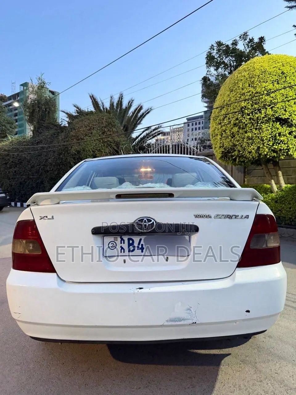 Toyota Corolla 2003 White
