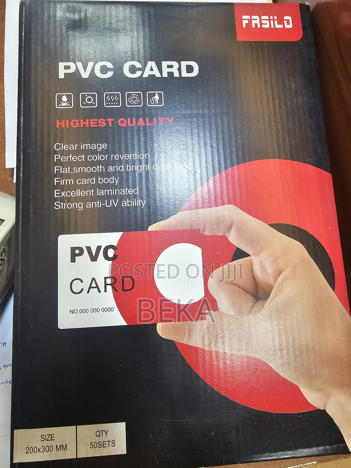 Fasilo PVC Card