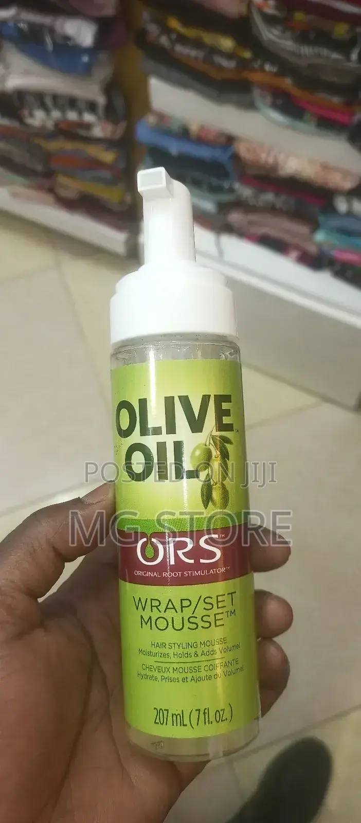 Olive Oil Wrap /Set Mousse
