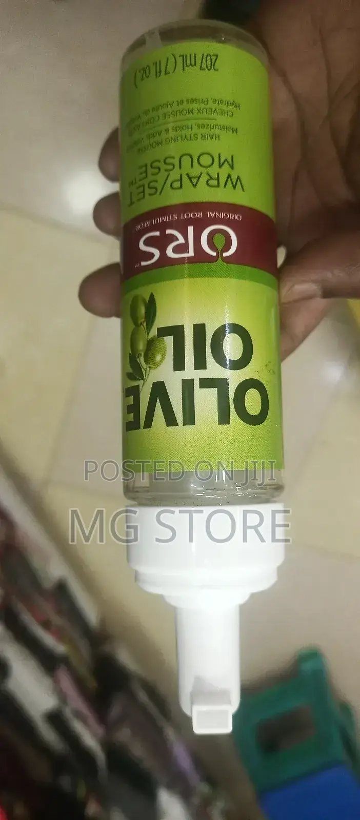 Olive Oil Wrap /Set Mousse