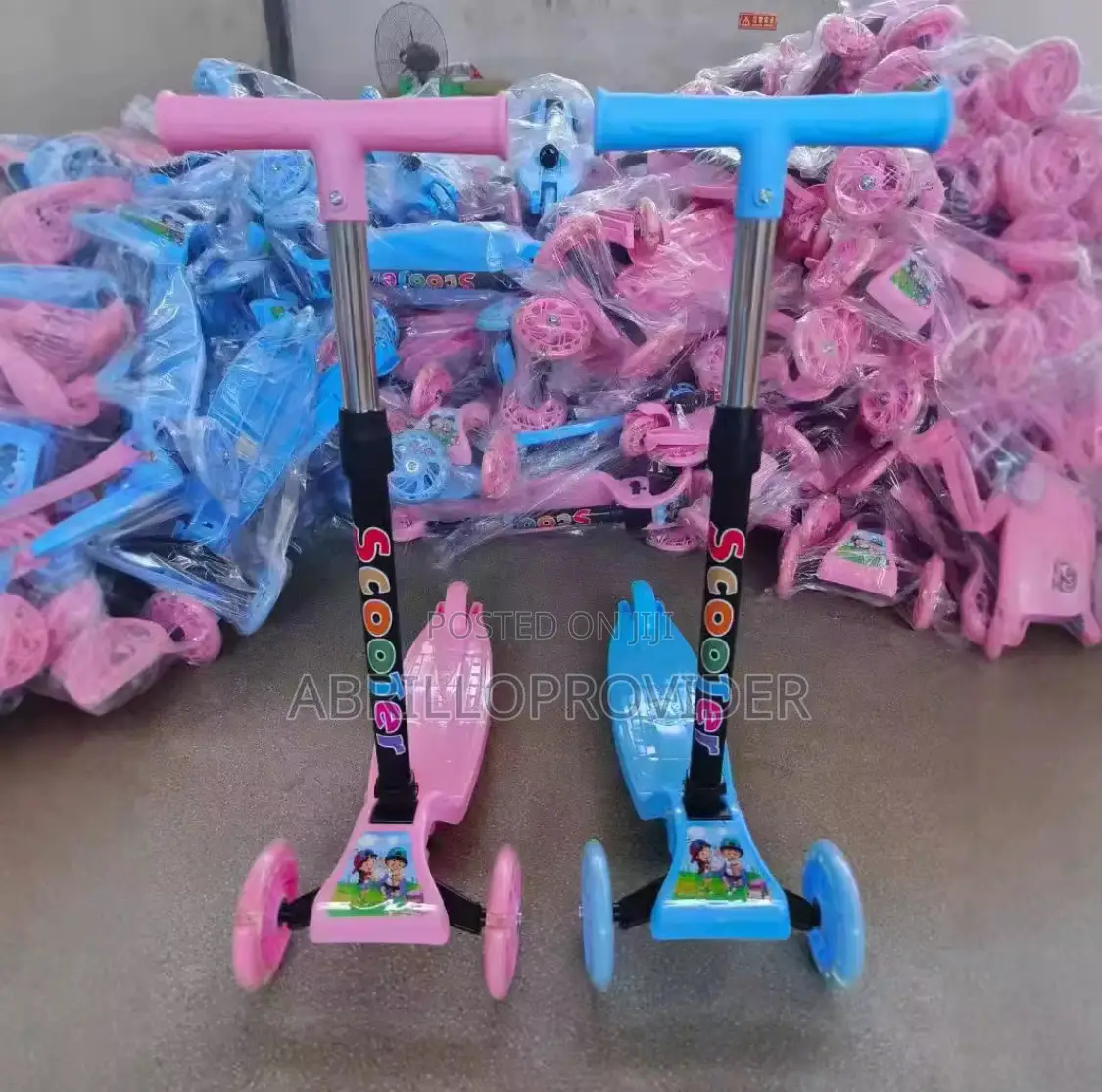 Kick Scooter Kick Scooter for Kids Flash Pedal Plastic Balanced