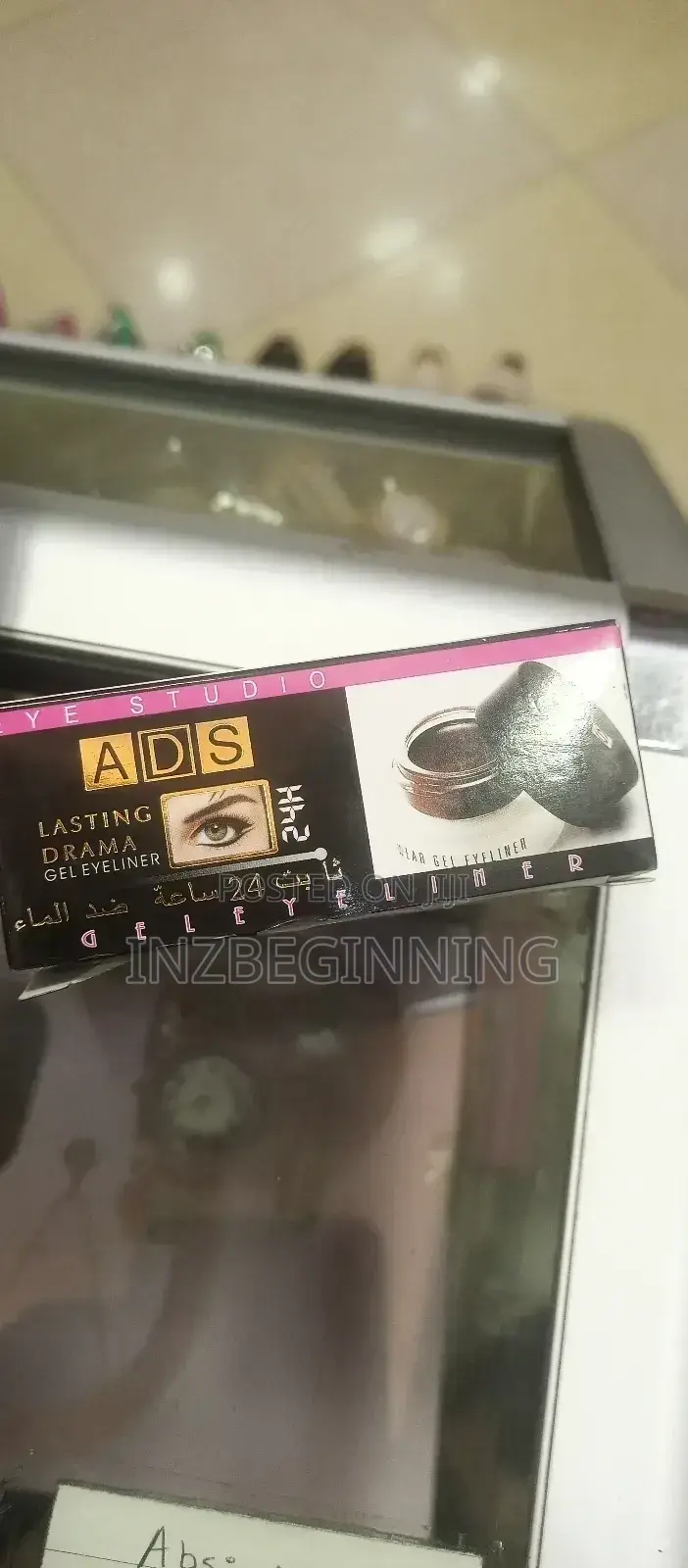 Ads Gel Eyeliner Brown and Black Color