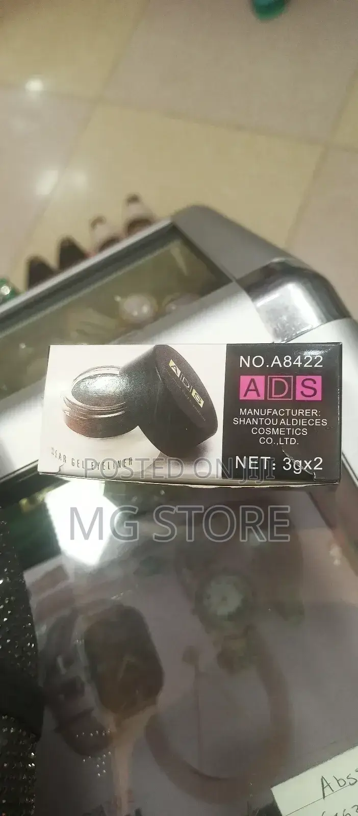 Ads Gel Eyeliner Brown and Black Color