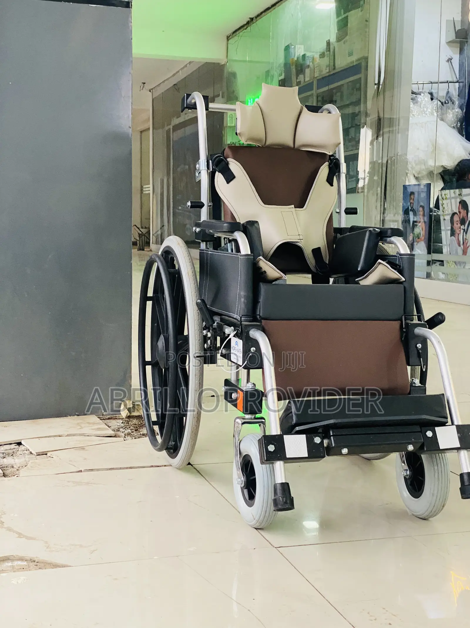 Kids Wheelchair Children's Anti Slip Tires Foldable Manual Wheelchair