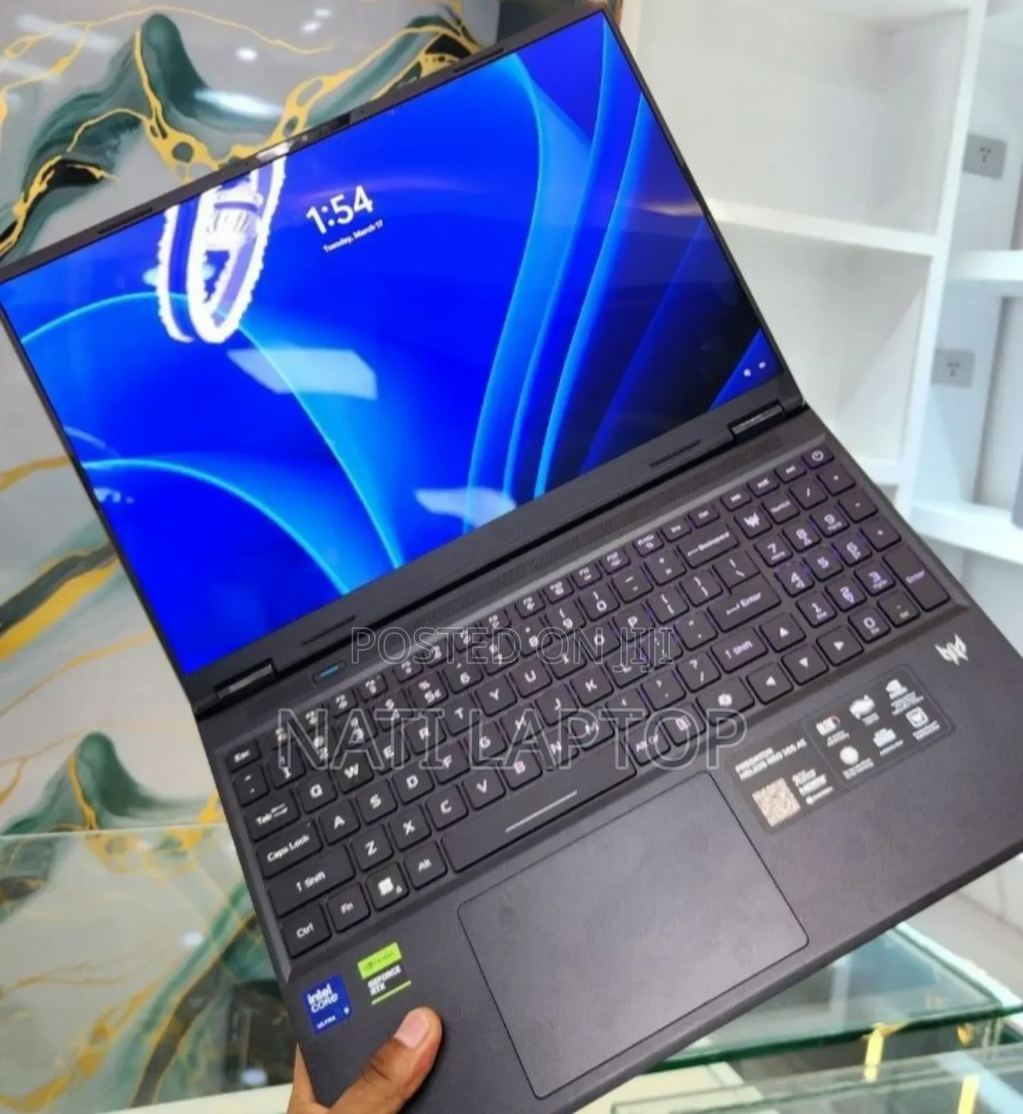 New Laptop Acer Predator Helios Neo 16 32GB Intel Core Ultra 9 SSD 1T