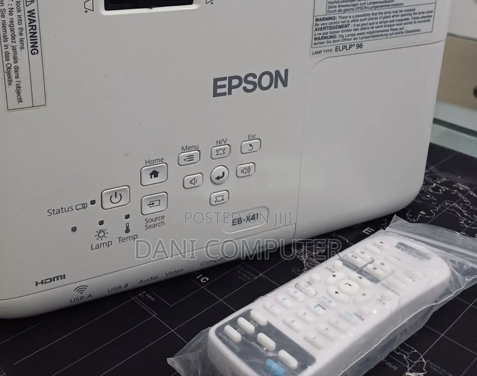 Epson Eb-X41 Projector Specifications • Brightness: 3,600 Lumens (Whit