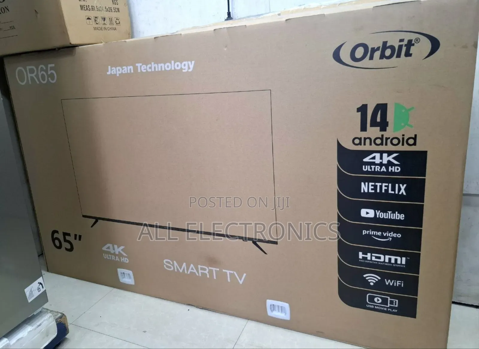 Orbit Android Smart 43"Inch Tv