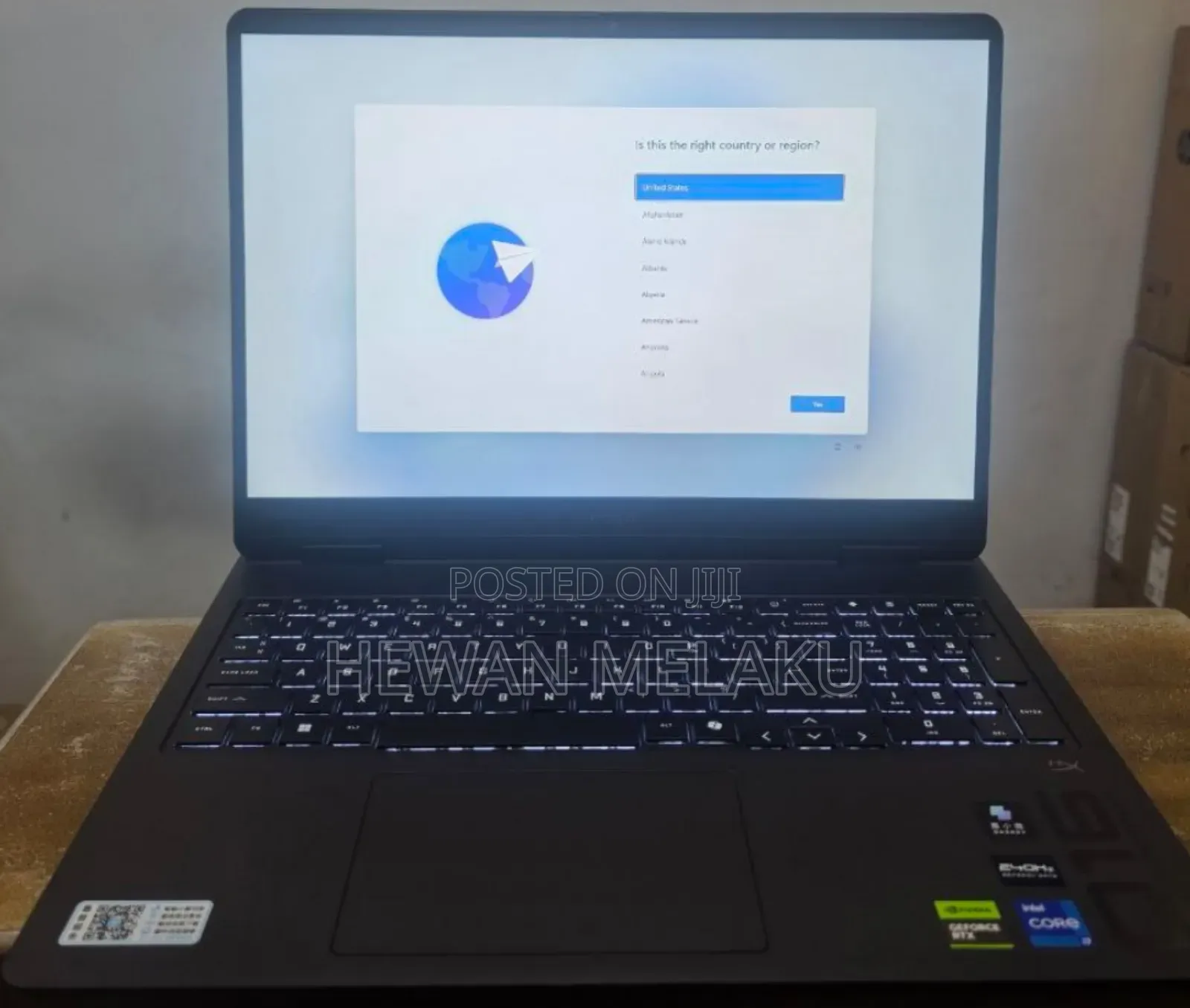 New Laptop HP Omen 16 16GB Intel Core i7 SSD 1T