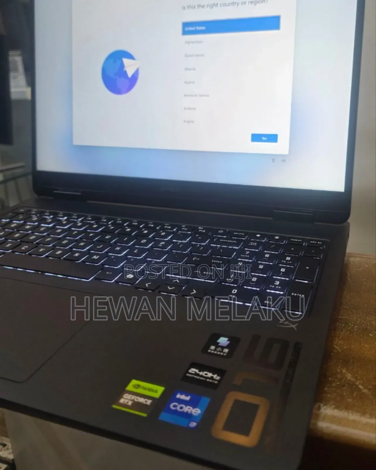 New Laptop HP Omen 16 16GB Intel Core i7 SSD 1T