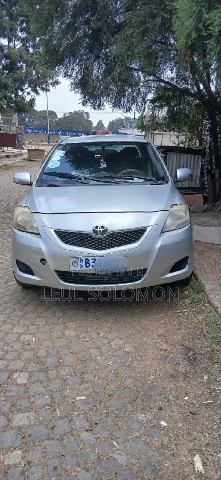 Toyota Belta 2009 Silver
