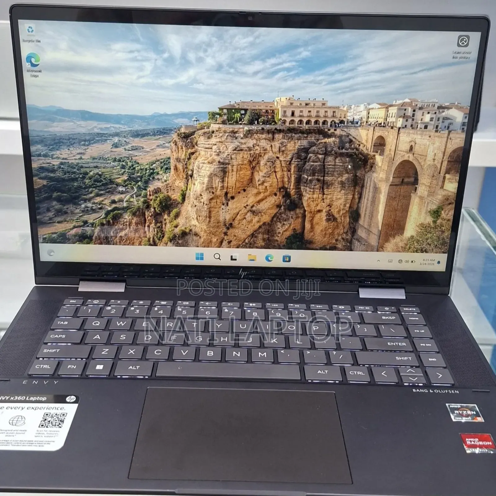 New Laptop HP Envy x360 8GB AMD Ryzen 5 SSD 512GB