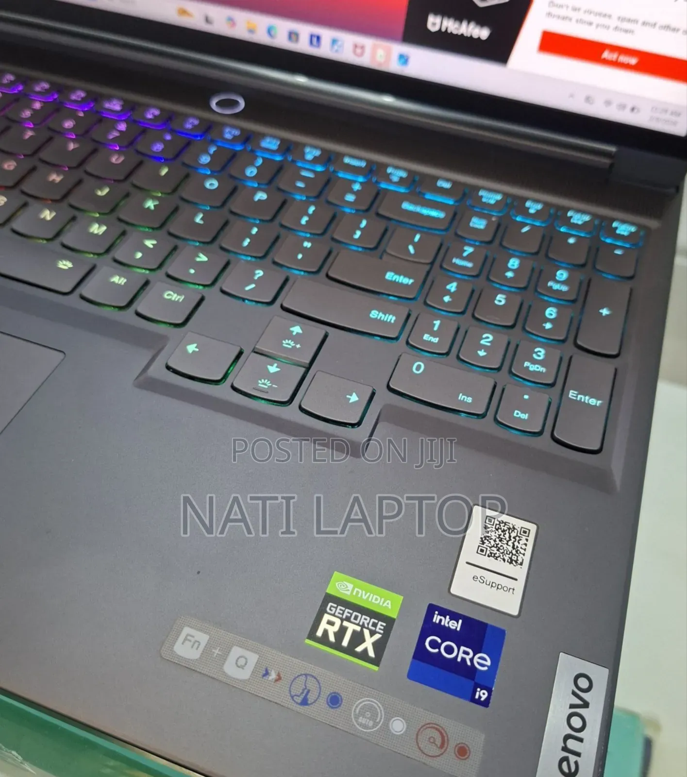 New Laptop Lenovo 16GB Intel Core i9 SSD 1T