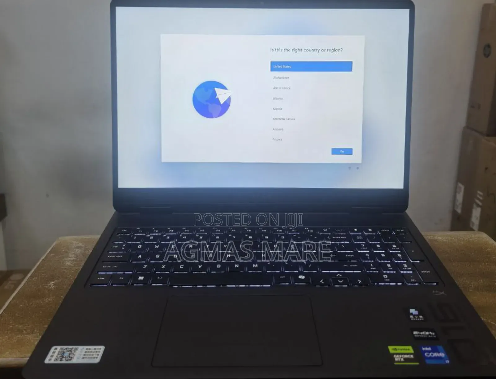 New Laptop HP Omen 16 16GB Intel Core i7 SSD 1T