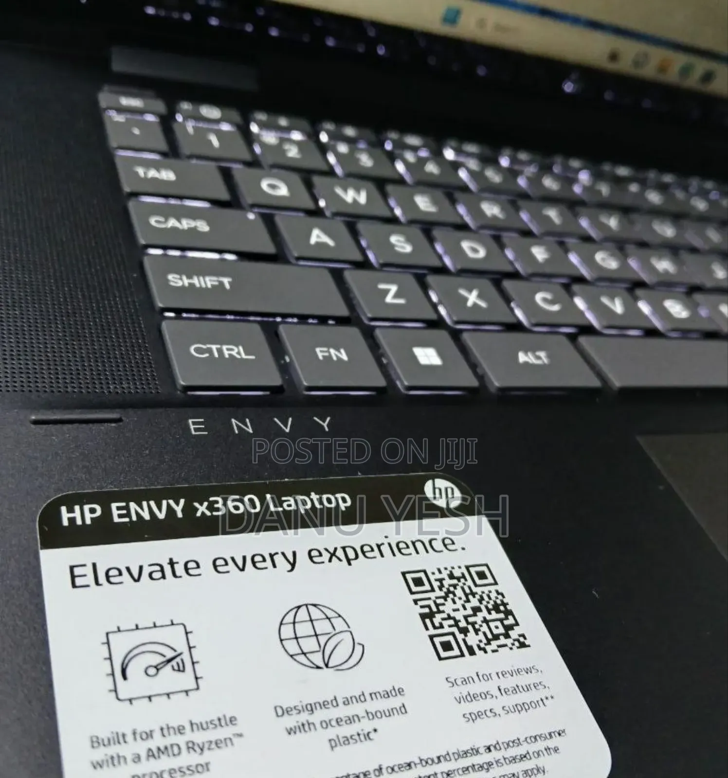 New Laptop HP Envy x360 8GB AMD Ryzen 5 SSD 512GB