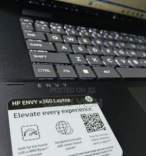 New Laptop HP Envy x360 8GB AMD Ryzen 5 SSD 512GB