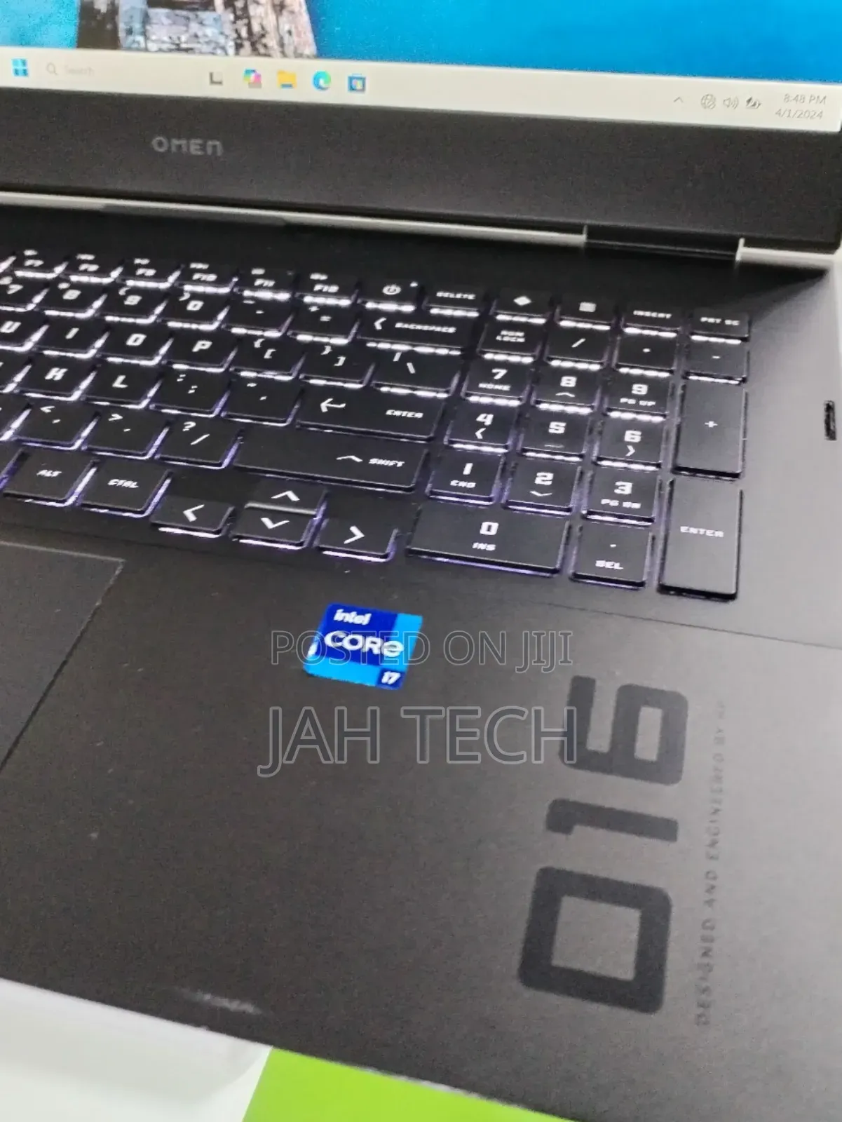New Laptop HP Omen 16 16GB Intel Core i7 SSD 512GB