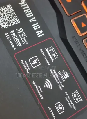 New Laptop Acer Nitro 17 16GB AMD Ryzen 7 SSD 1T