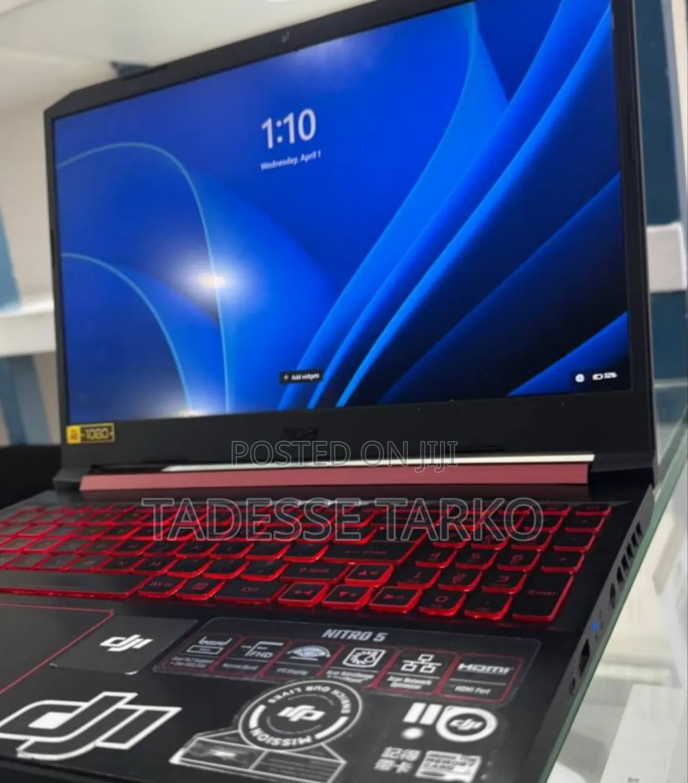 New Laptop Acer Nitro 5 8GB Intel Core i5 SSD 256GB