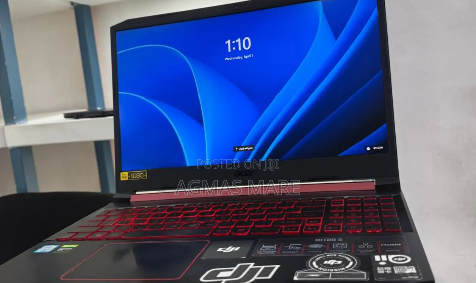 New Laptop Acer Nitro 5 8GB Intel Core i5 SSD 256GB