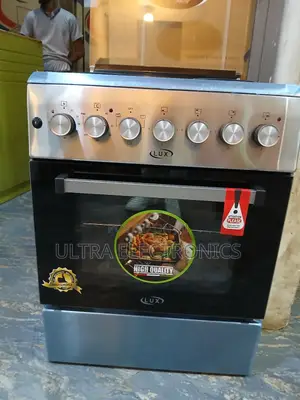 Lux 4 Electric 60×60 Cm Freestanding Cooking Range With a Silver