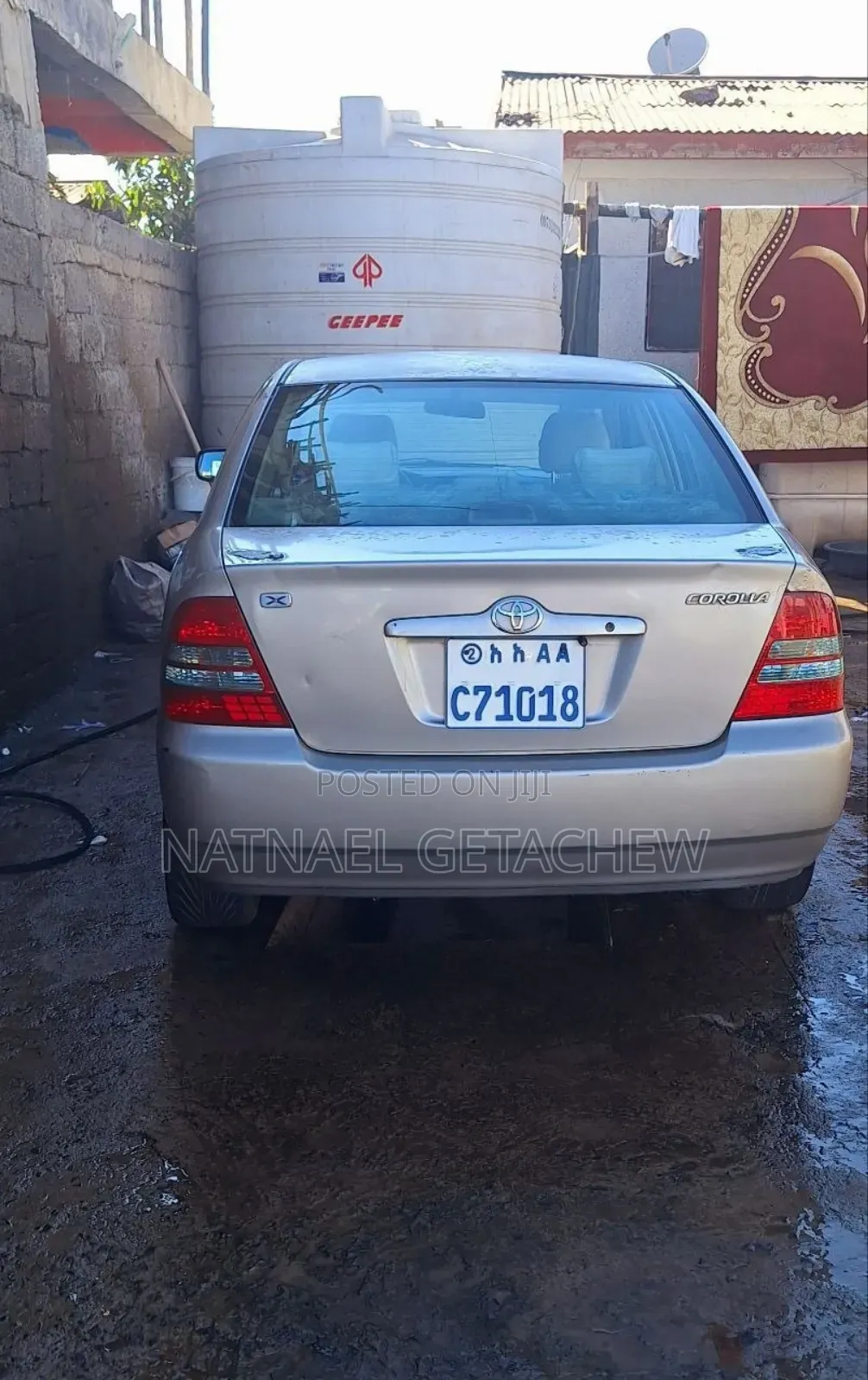 Toyota Corolla 2003 Gray