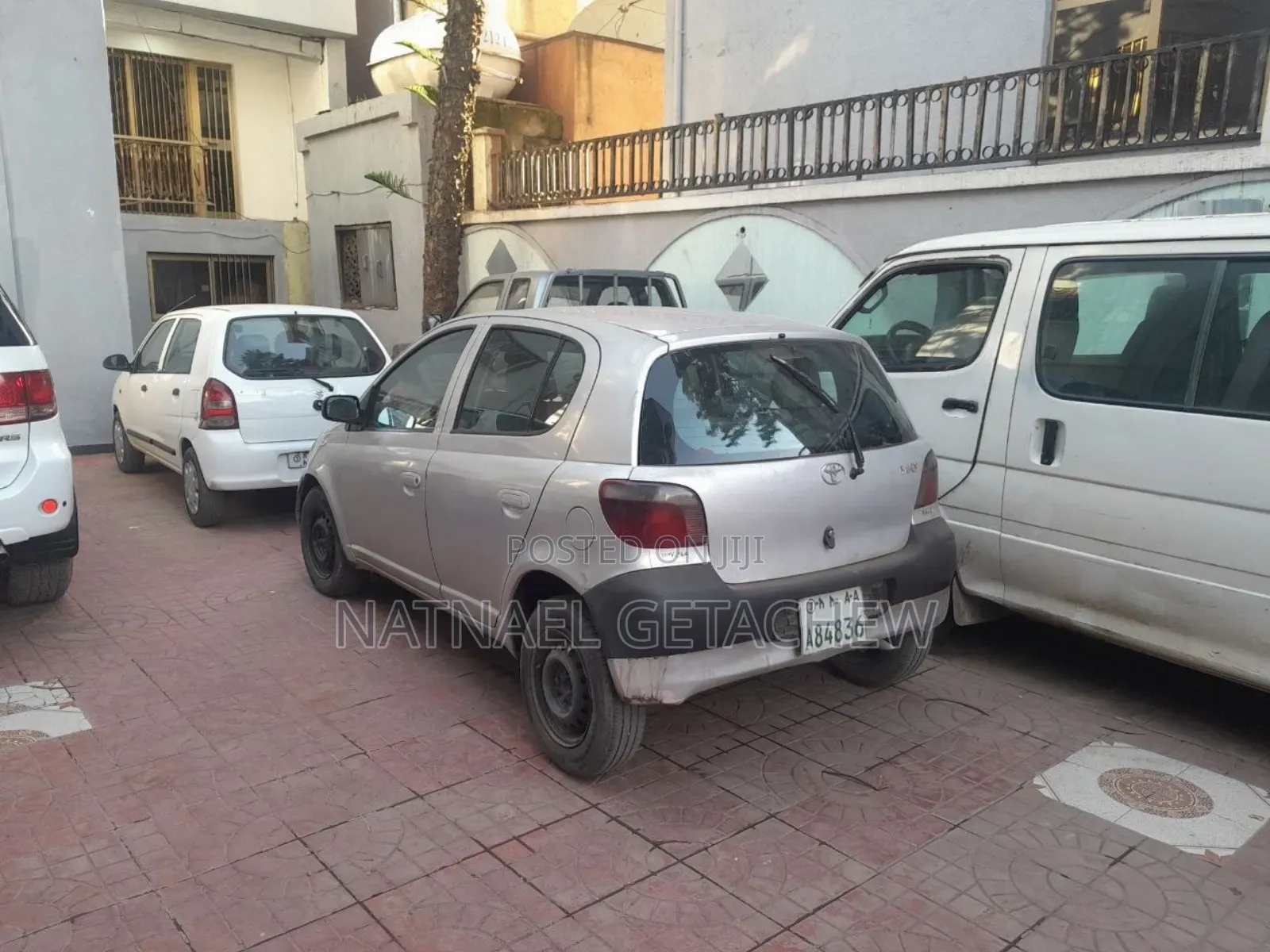 Toyota Vitz 2003 Gray