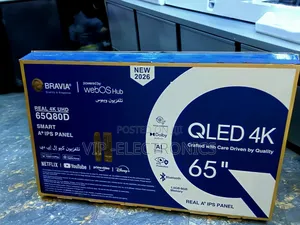 Bravia Tv 65 Inch Qled Smart Tv Webos Hub 2026 New)