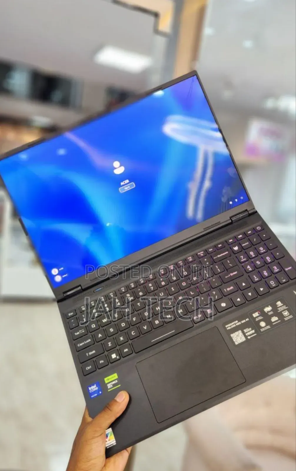 New Laptop Acer Predator Helios Neo 16 32GB Intel Core Ultra 9 SSD 1T