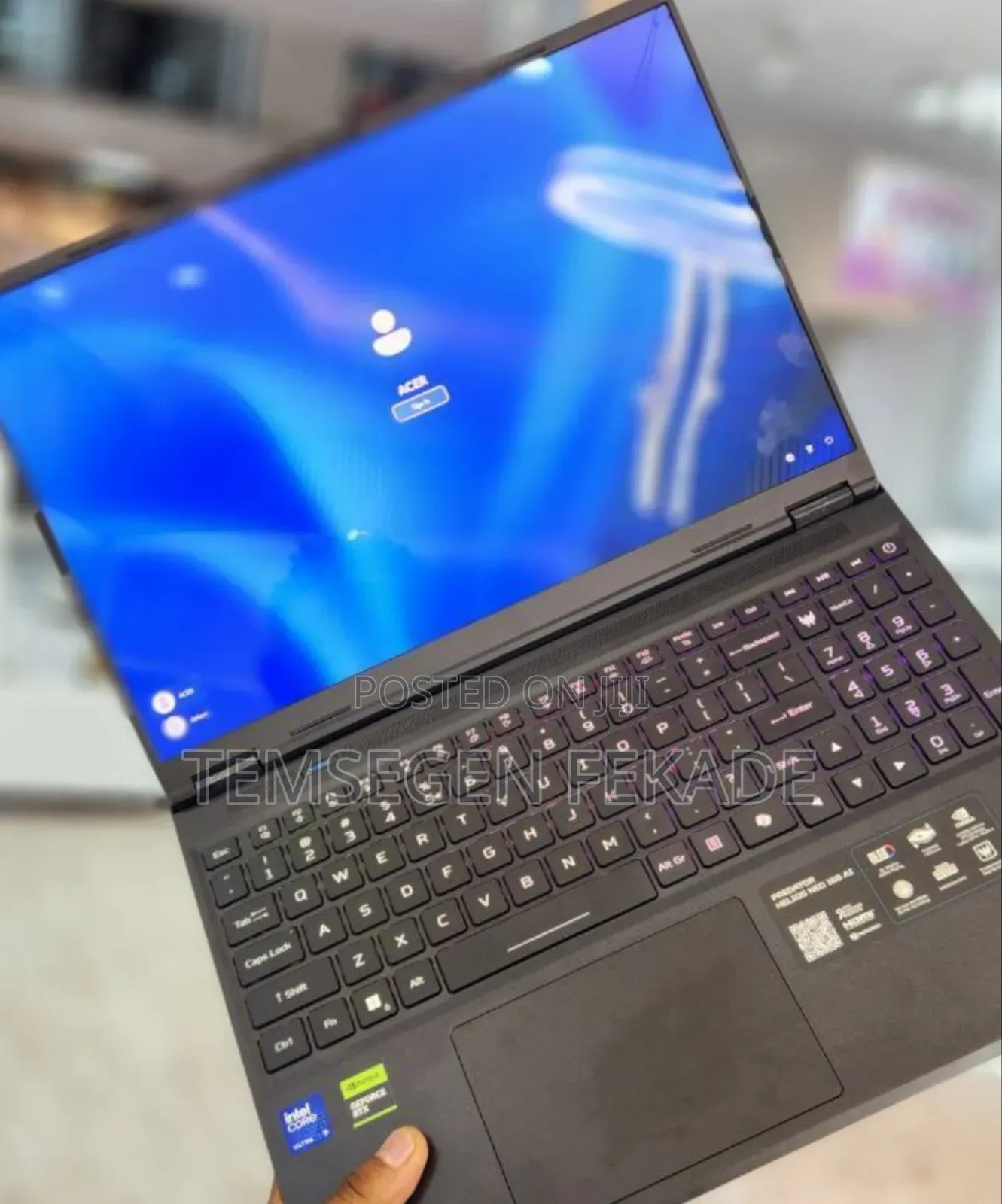 New Laptop Acer Predator Helios Neo 16 32GB Intel Core Ultra 9 SSD 1T