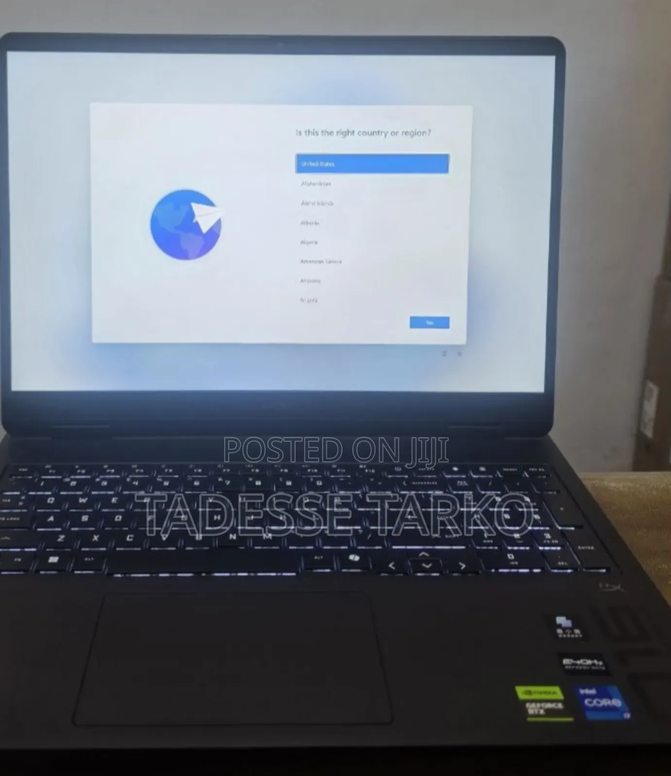 New Laptop HP Omen 16 16GB Intel Core i7 SSD 1T
