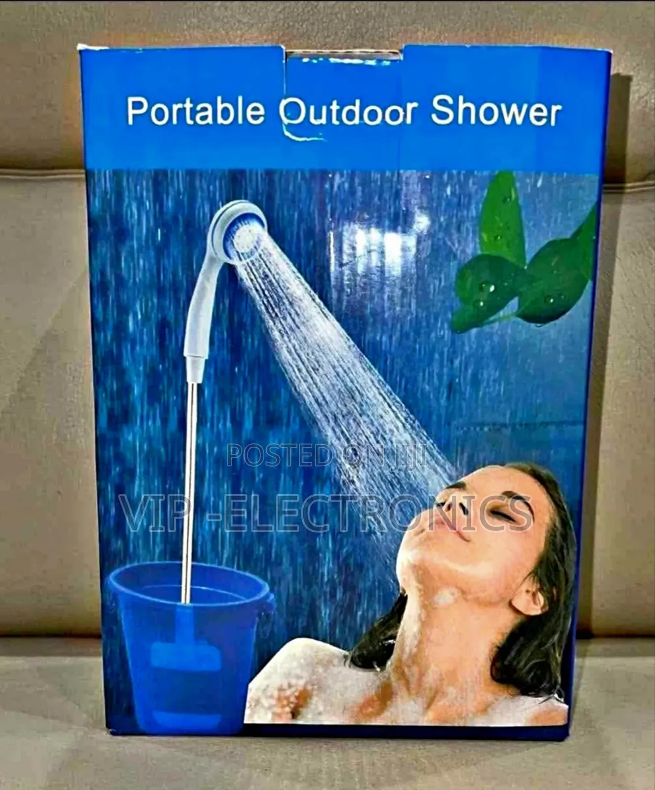 Portable Outdoor Shower Rechargeable Battery Operated