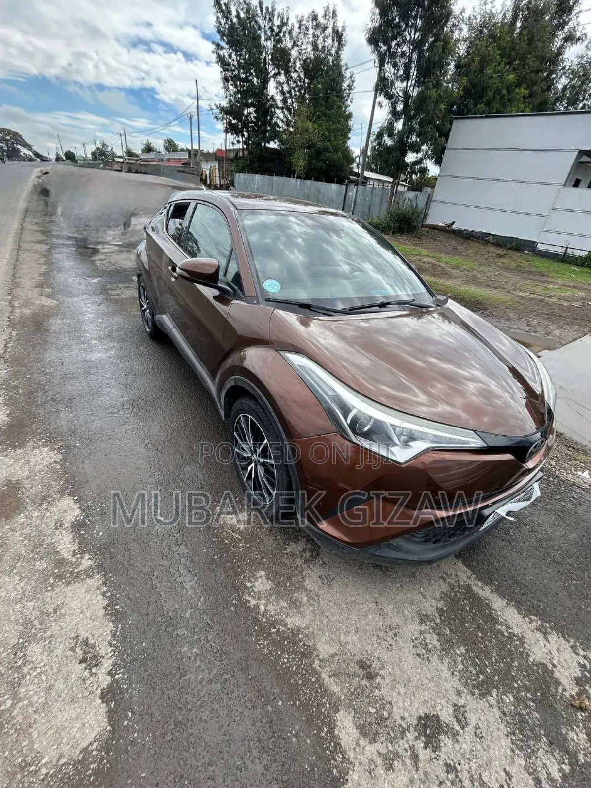 Toyota C-HR 2017 Brown