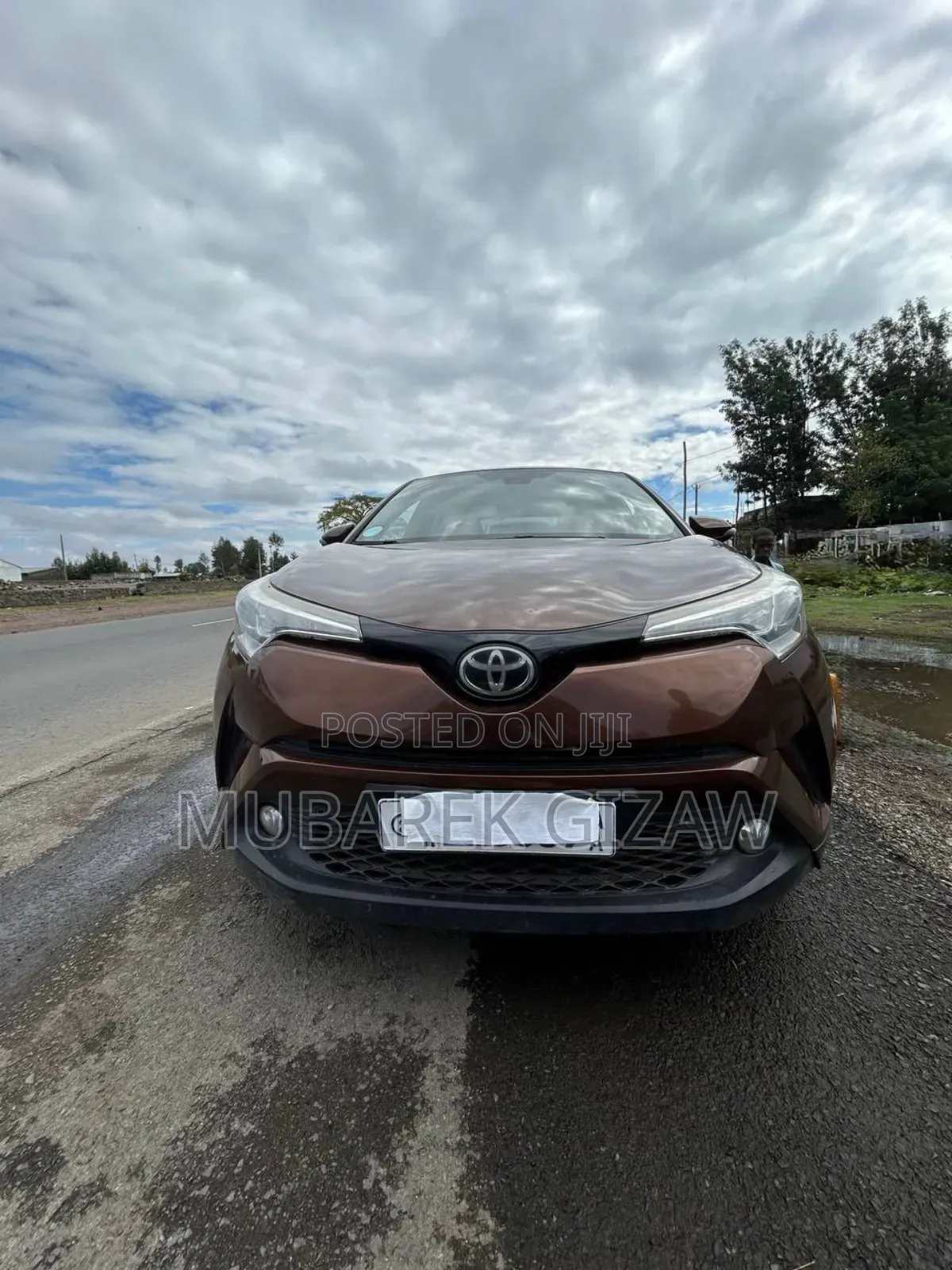 Toyota C-HR 2017 Brown